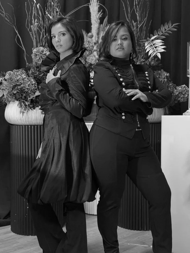 Alexandria Design House team members in a floral event setting