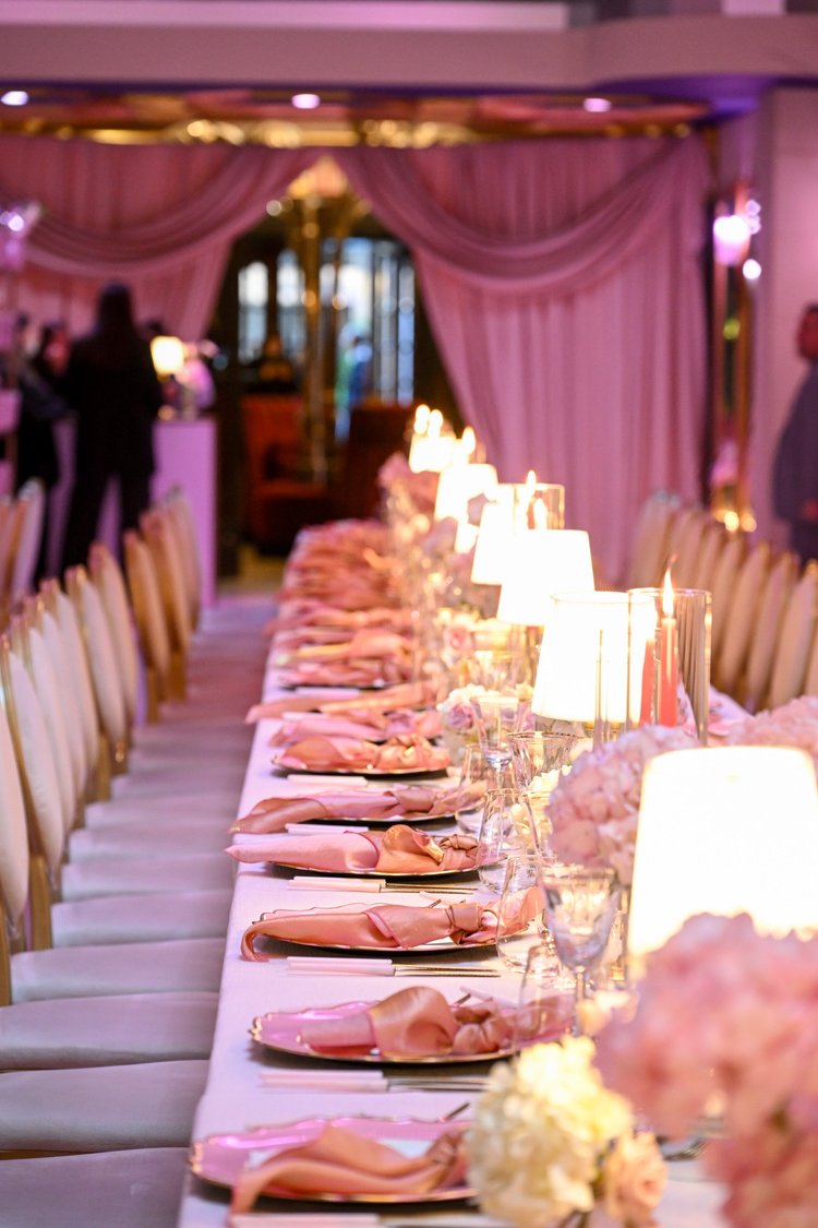 Estee Lauder Breast Cancer Campaign event by Alexandria Design House