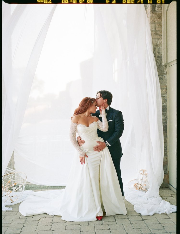 Copper Creek luxury wedding ceremony by Alexandria Design House