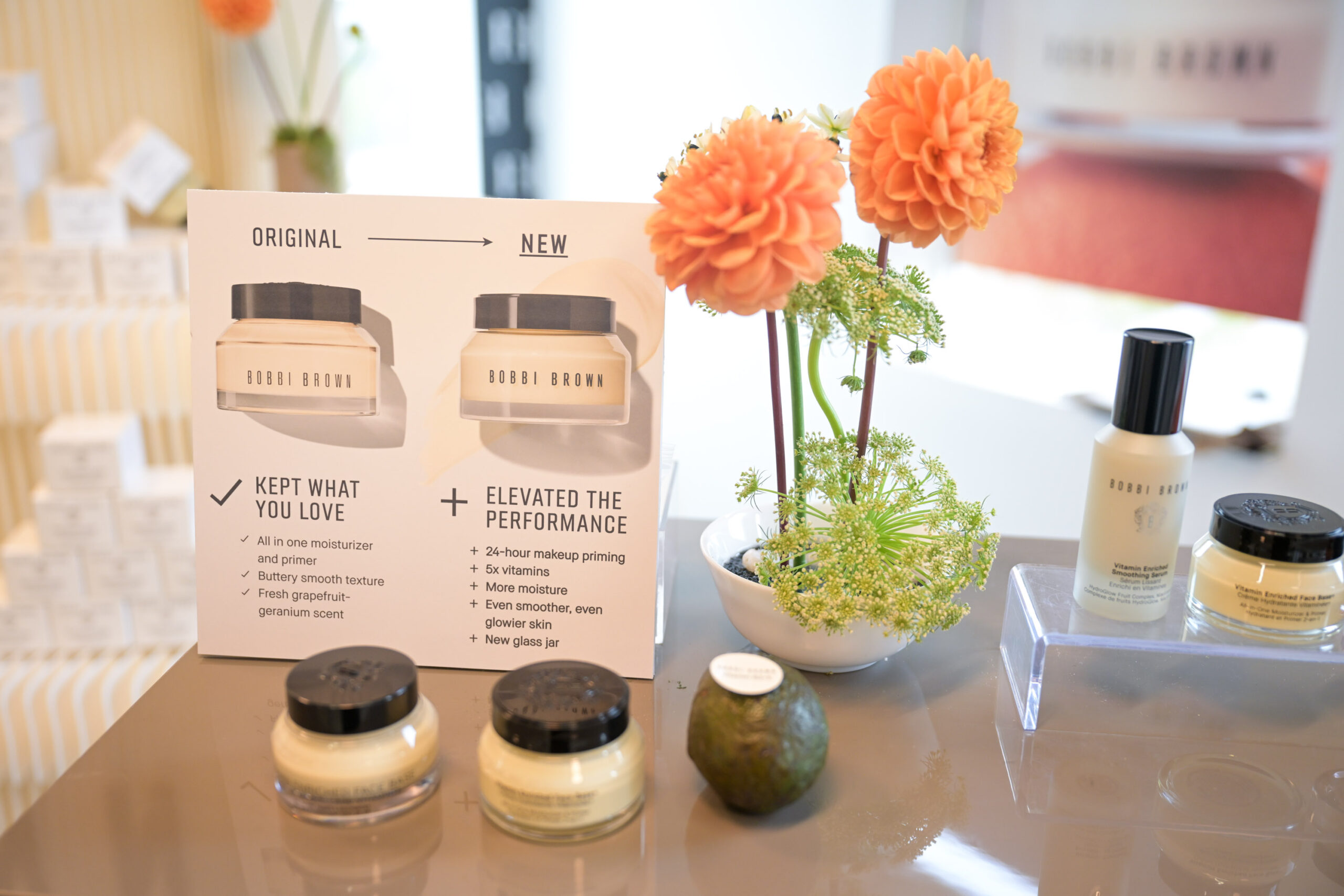 Bobbi Brown × FASHION experiential environment detail by Alexandria Design House