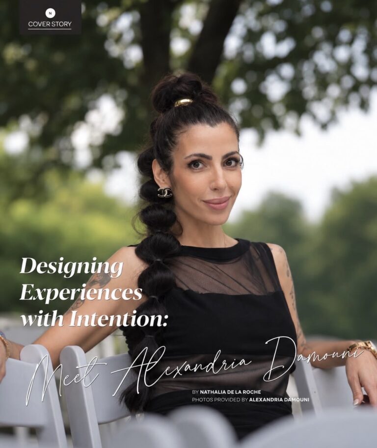 Alexandria Damouni featured in the September 2026 Neighbours of Woodbridge cover story.