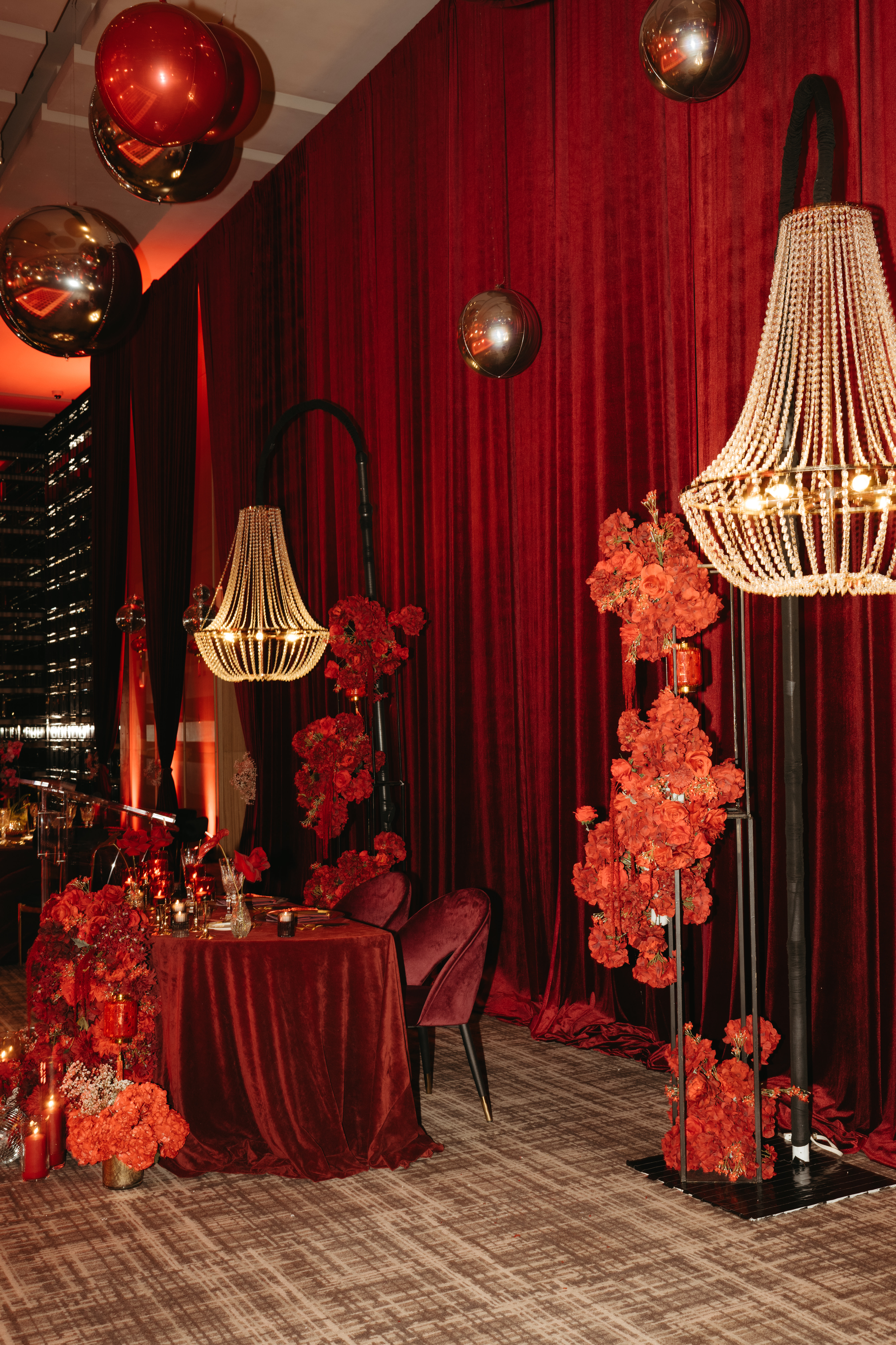 Luxury multicultural wedding architecture and design direction by Alexandria Design House