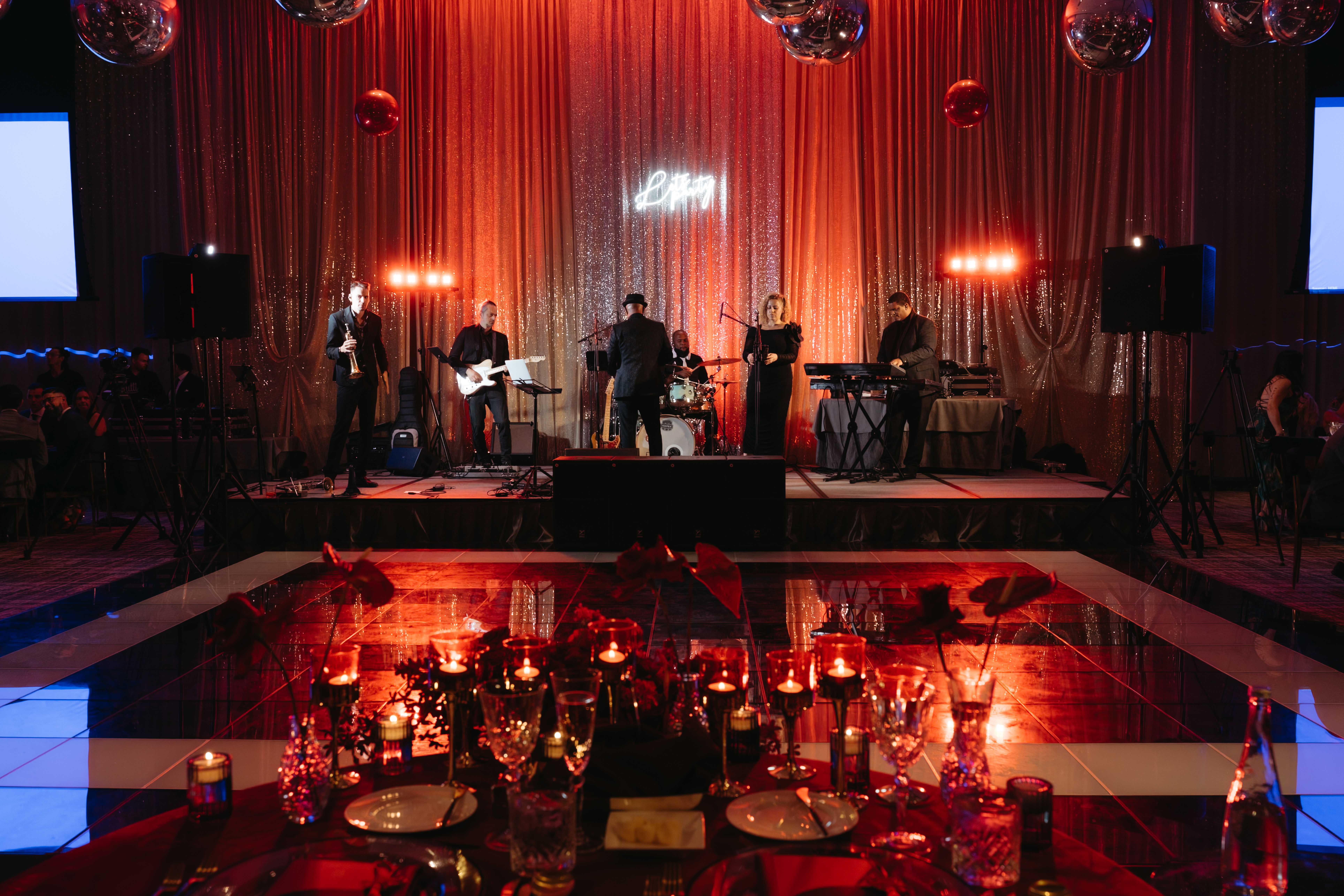 Luxury cultural wedding event design by Alexandria Design House